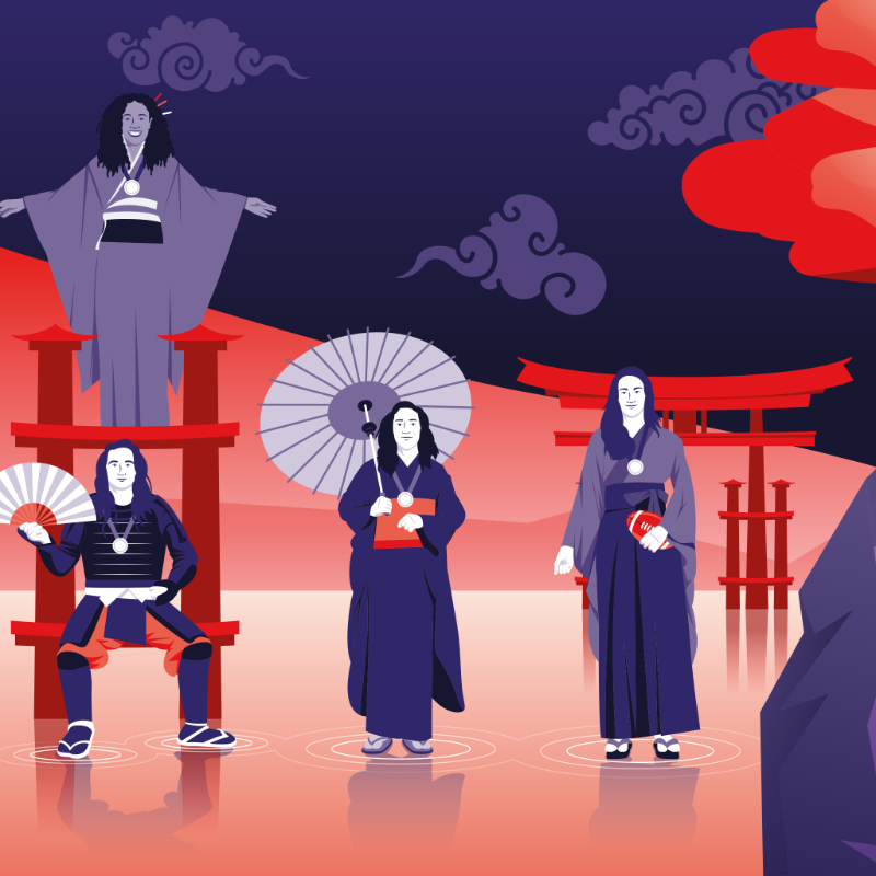 Paramourdurugby's tweet photo. Elles se sont hissées sur le podium tel des guerrières samouraïs ! 🎎🥈🏉

Félicitations à l’équipe de France féminine à 7 pour cette performance historique 🤩🇫🇷