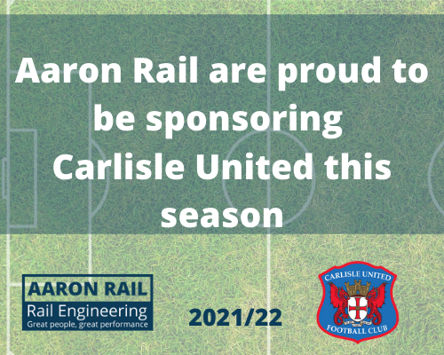 Aaron Rail are proud to be sponsoring <a href="/officialcufc/">Carlisle United</a> #carlisle #football