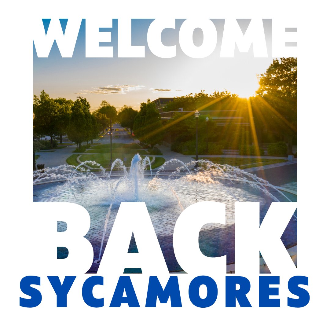 Activity across campus is picking up and your Career Center team is excited to welcome you, our Sycamores, back to campus in person and online! Cheers to a successful semester full of growth, learning, and setting your future self up for success. #indstate #succeed #growth