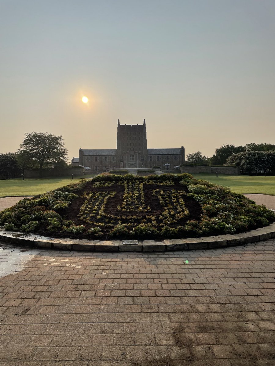 1 week until <a href="/utulsa/">The University of Tulsa</a> freshmen move in and things are looking great. The “Burn Circle” is beautiful - Thanks <a href="/Spinmartin21/">Spin Martin</a> - Our grounds guys are good!!!