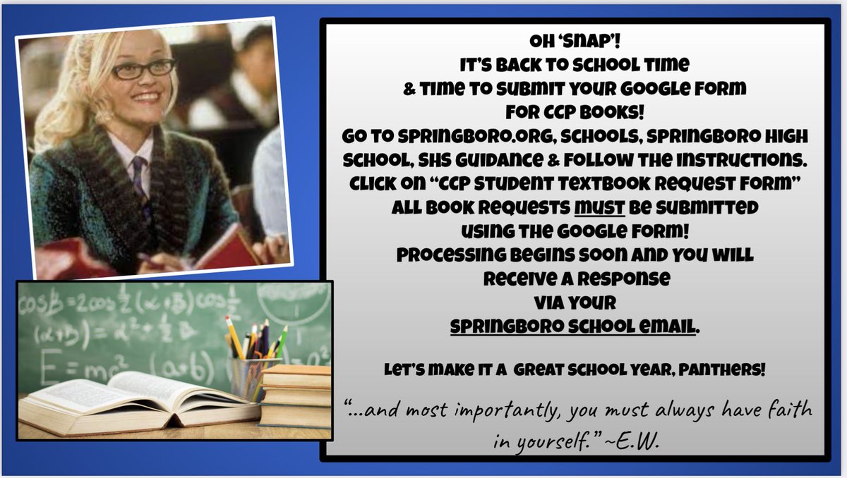 📣HEY CCP STUDENTS! Check this ⬇️ out! <a href="/Springboro_SHS/">Kyle Martin</a> <a href="/Boro_Counselors/">SHS Guidance Office</a>