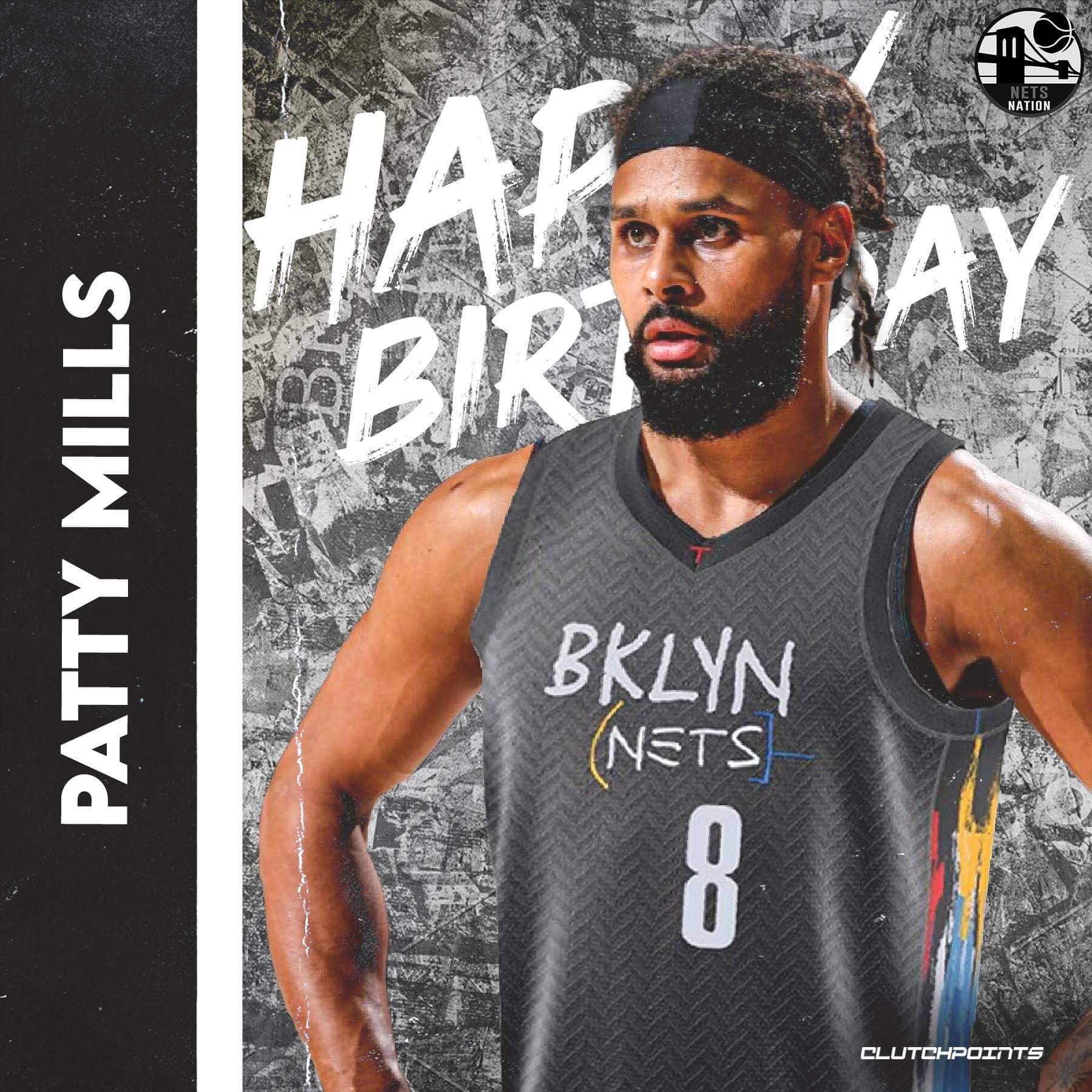 Join Nets Nation in wishing Patty Mills a happy 33rd birthday!  