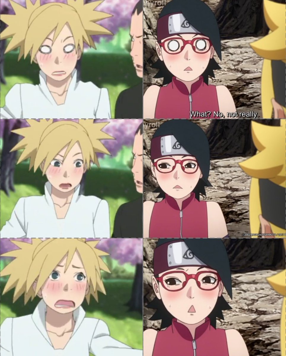 "Shikamaru and boruto can make their girls blush easily".

#shikamaru #temari #shikatema
#boruto #sarada #borusara