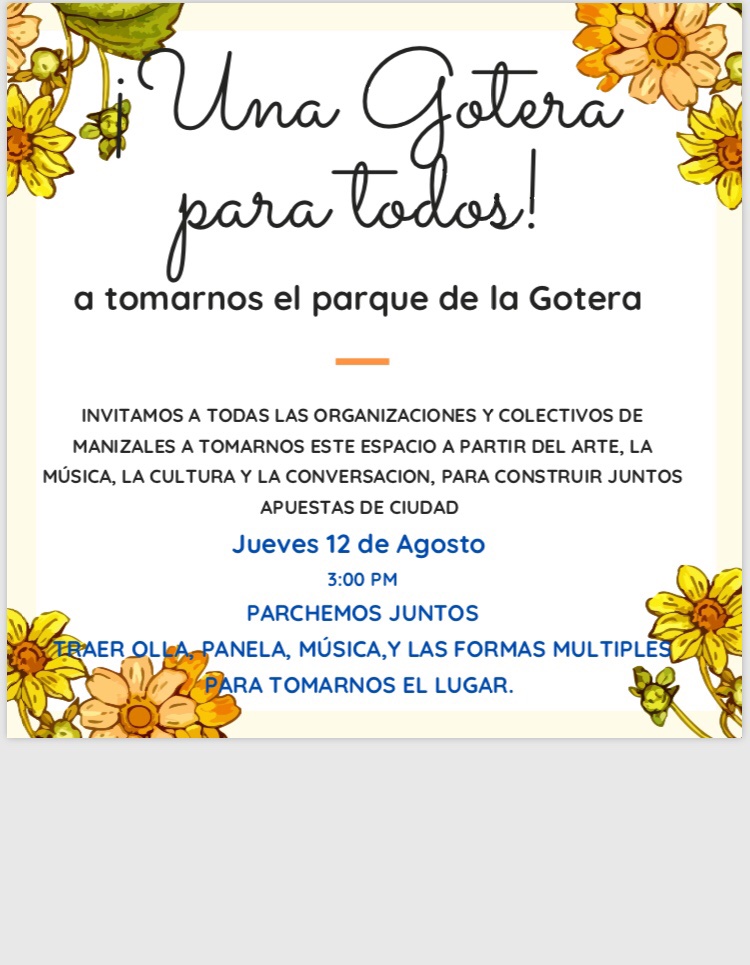 #ATomarnosElParqueDeLaGotera