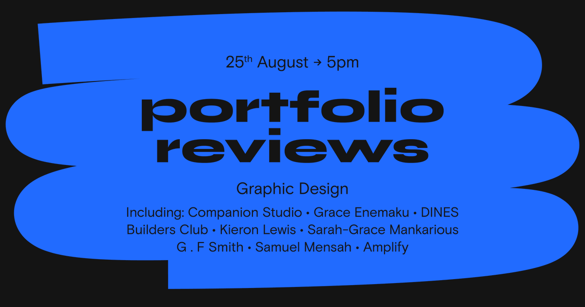 After successful reviews back in February and May this year, we’re hosting our third portfolio review dedicated to those starting out in graphic design. Register your interest here. buff.ly/3yFT0xC