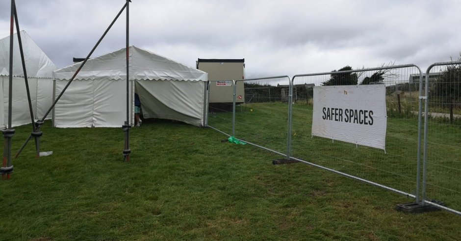 CornwallCouncil's tweet photo. If you’re heading to Boardmasters check out the Safer Spaces tent 💜
The Safer Spaces initiative aims is to help create a culture that confronts and prevents sexual violence, abuse and harassment at festivals
#saferspaces #noexcuse #dontbeabystander
https://t.co/RSsSiQBaWE https://t.co/AdZuGi4w4e