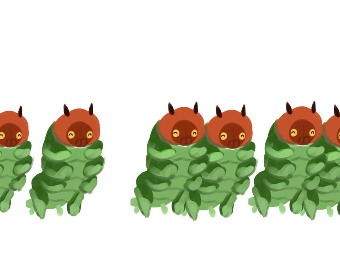 イモムシのtwitterイラスト検索結果 古い順