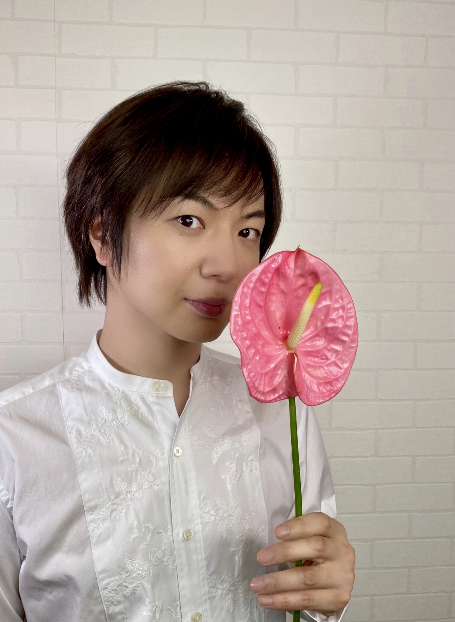 竹島宏スタッフ 公式 アンスリウム ローザ 西洋での花言葉は Happiness 幸運を意味する花言葉 ベビー ピンクは優しい 気持ちになりますね 今日も１日お疲れ様でした ひろネット 花便り 花言葉 花 花を贈ろう 感謝 絆 花のある暮らし