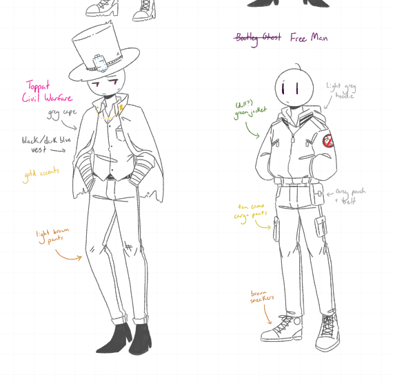 Time for a mass post of concept art! Created by both myself and <a href="/MelonSalts/">Mello</a> 2/2 #henrystickmin #thsc
