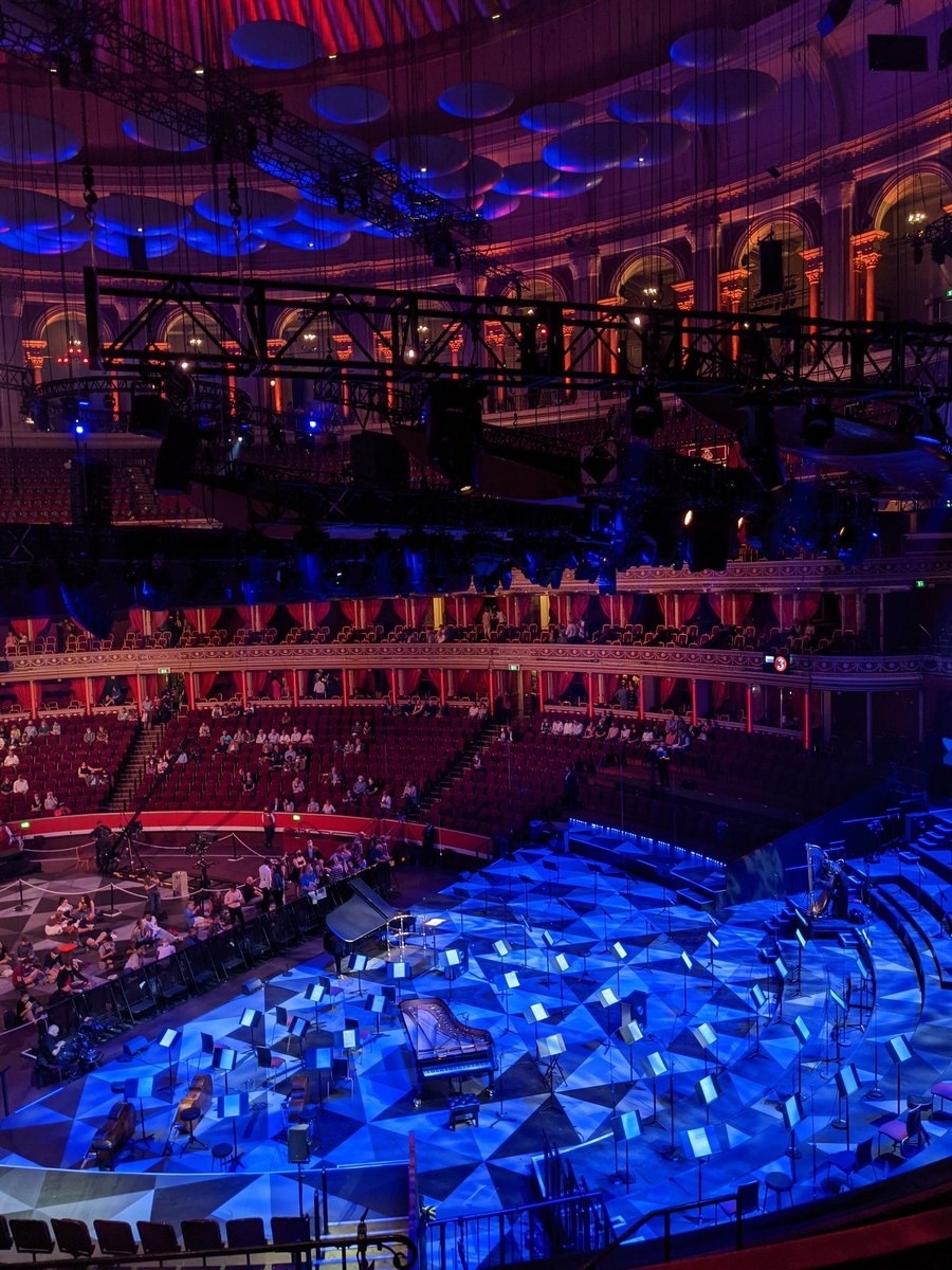 mutantteenager's tweet photo. @bbcproms @auroraorchestra Good to be back in person at the #BBCProms! Great view from the Choir #promming seats https://t.co/A6OU7LFCsJ