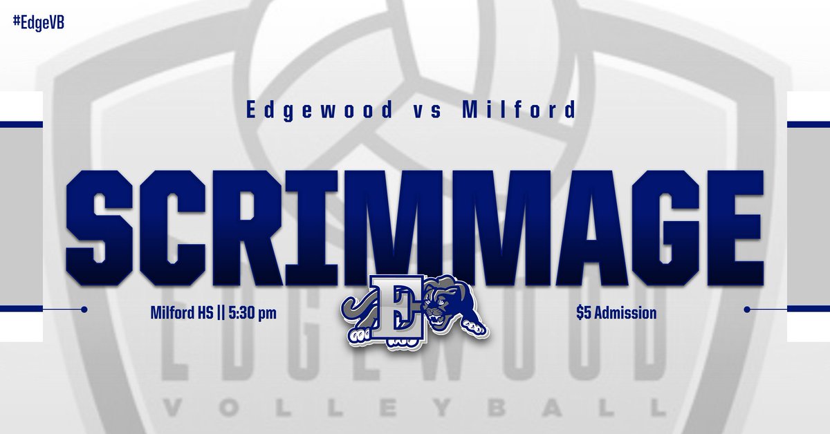 EHS_WVBall's tweet photo. 🏐 Scrimmage #1 vs @MilfordVball &amp; @WilliamsburgVo1 

📍Milford High School 
🗓 August 11, 2021 
⏰ 5:15 pm

#EdgeVB🏐 
#StartedFromNothing 
#StoppingForNothing https://t.co/yoeXdkoXDQ