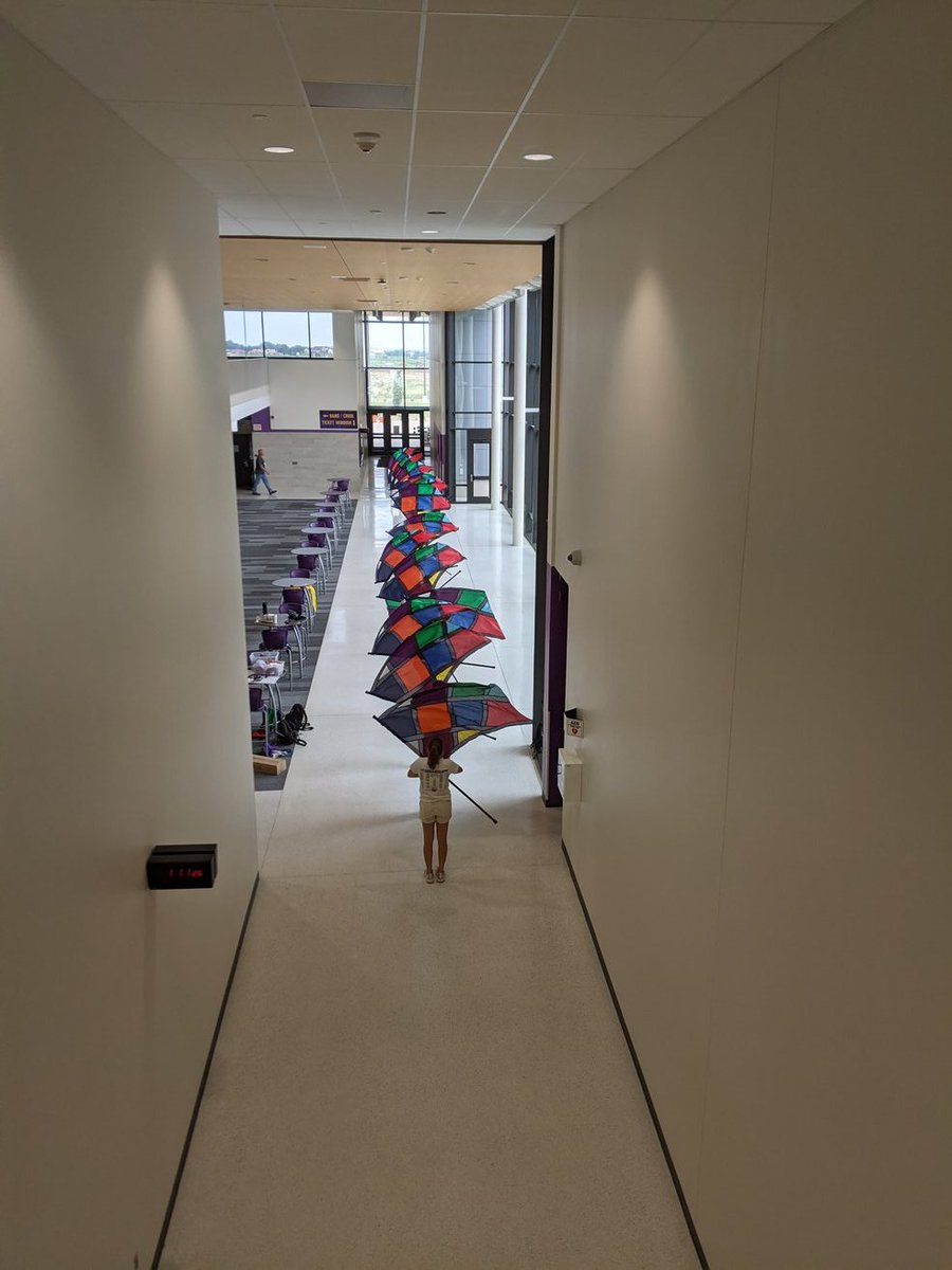 SWIHMB's tweet image. Thanks to Johnston High School for letting us use their space to rehearse before tonight's @IowaStateFair parade!