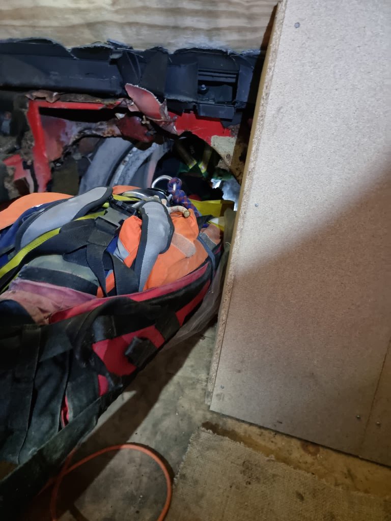 A bit of joint training with <a href="/NWAmb_HART/">NWAS HART</a> today going through confined space elements and casualty handling