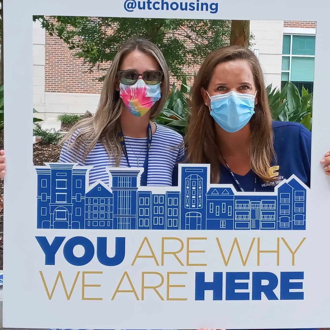 vrutledg's tweet image. CHEPS RLCs love West Campus. Welcome freshmen #OMIUTC #mocsflockback #CHEPS