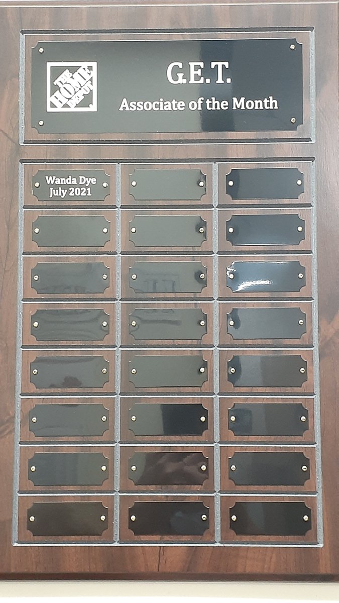 Big shout out to Miss Wanda Dye, store 8412, for winning July's
G.E.T. .Associate of the Month!!
Wanda excemplifys  genuine, engaged customer service with every customer she comes into contact with.
Way to go Wanda!!
<a href="/homedepot8412/">Homedepot8412</a> <a href="/hollytate122/">pump fun</a> <a href="/cole91960676/">Cole SM at Clayton Home Depot 8412</a>