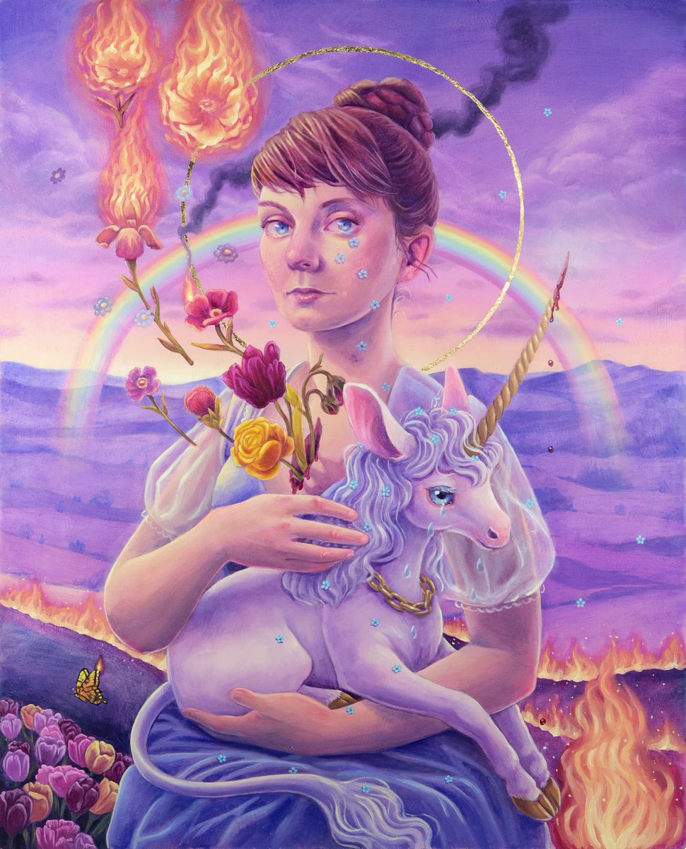 It's my muthafuckin birthday bitches. 'Begin Again: Self Portrait in Grief' will be on display <a href="/ModernEden/">Modern Eden Gallery</a> opening THIS SATURDAY in SF from 6-9pm. Come say hi.