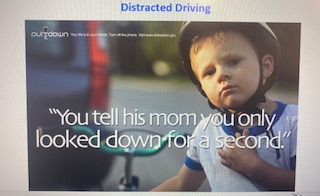 Very simple but very impactful.  Eliminate distracted driving.  Keep your eyes moving. #mostimportantstop