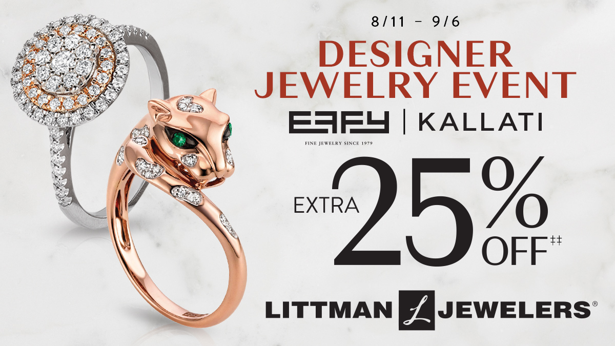 Littman Jewelers: Clearance Sale Up to 25% off