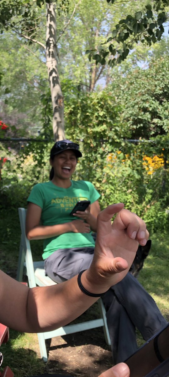 Look_its_Rhonda's tweet photo. My friend’s reaction when they informed me, just now, that the place we are camping tonight has scorpions. #TheyAreDeadToMe 😂😩 🦂 https://t.co/bBR7sM6ofA