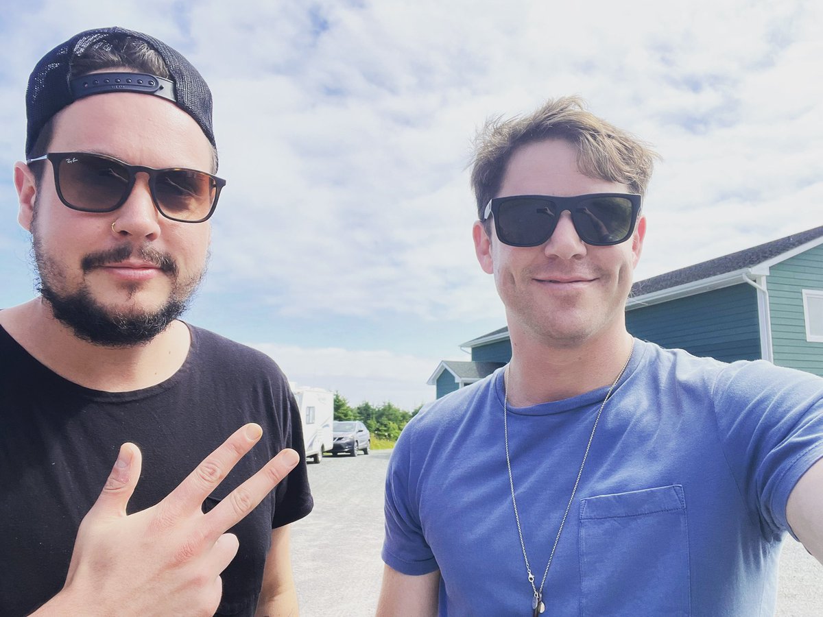 Port Cities (@port_cities) on Twitter photo 👋👋 OH HEY 👋👋
we’re in the same place so we’re gonna go live on Instagram TONIGHT 🥳🥳 8 PM AST, gonna talk about our new song, play some songs, general hanging out etc. ❤️
JOIN US
<a href="/DylanGuthro/">Dylan Guthro</a> <a href="/carletonstone/">Carleton Stone</a> 👋👋 OH HEY 👋👋
we’re in the same place so we’re gonna go live on Instagram TONIGHT 🥳🥳 8 PM AST, gonna talk about our new song, play some songs, general hanging out etc. ❤️
JOIN US
<a href="/DylanGuthro/">Dylan Guthro</a> <a href="/carletonstone/">Carleton Stone</a>