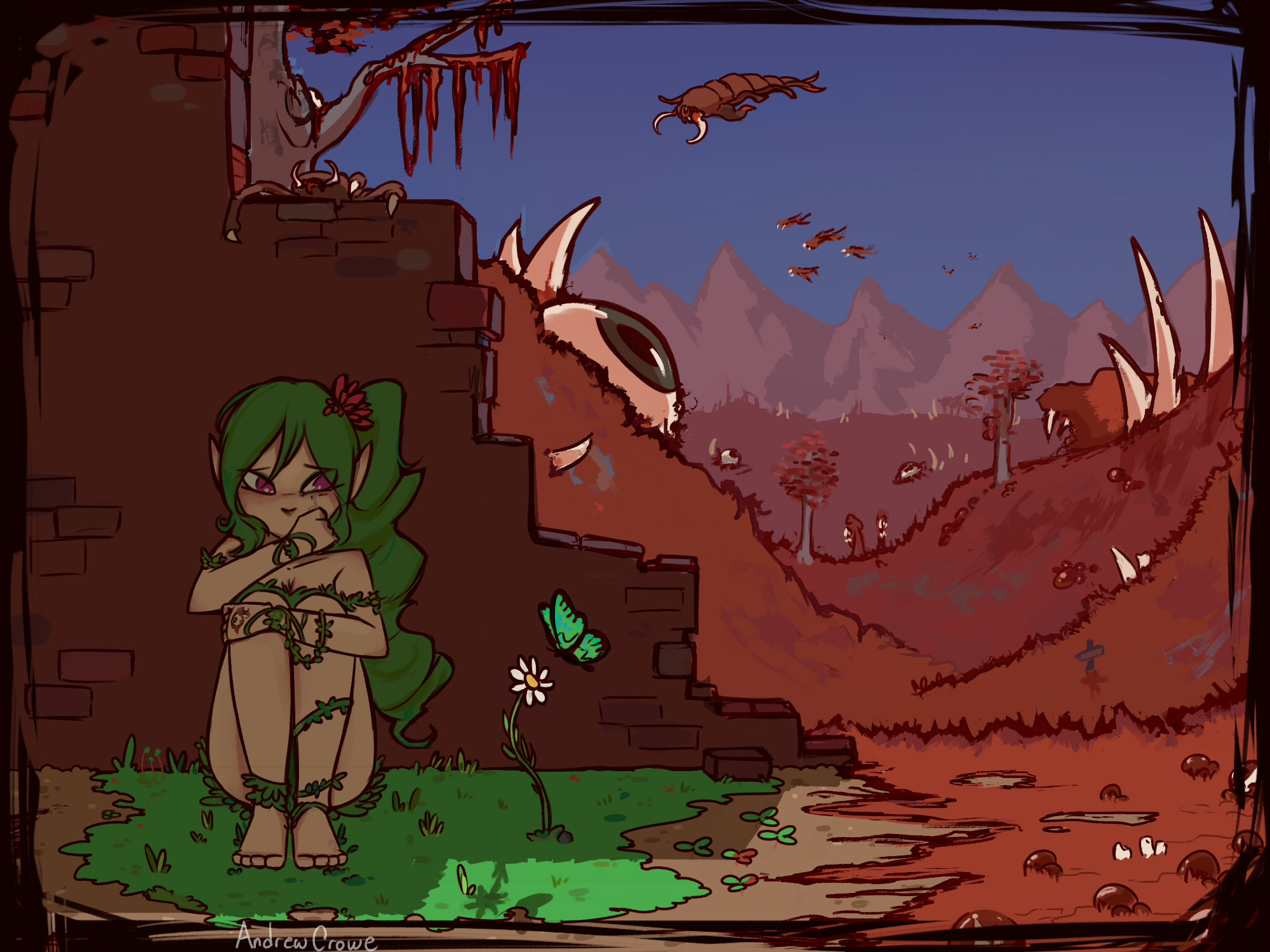 Terraria Кримзон