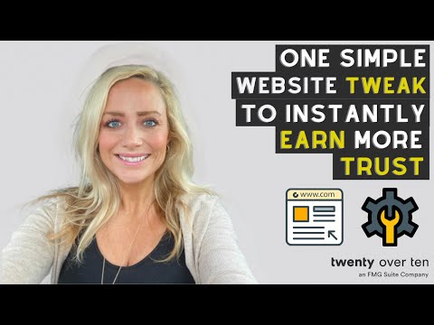 Website Design Tip from <a href="/SamanthaRussell/">samantha russell</a> and our friends at <a href="/TwentyOverTen/">Twenty Over Ten 💻</a>. Video: One Simple Website Tweak To Instantly Earn More Trust And Credibility As A #FinancialAdvisor conta.cc/3ykCPWg #FMGSuite #CFP #NestEggGuru #PasswordGuru