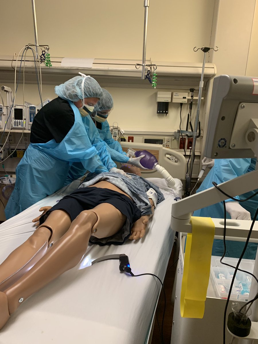 With the recent surge of #PedsICU patients with #COVID19, we have resumed in situ #simulation of scenarios for these patients. Designed to keep our team safe, and improve outcomes for our patients.