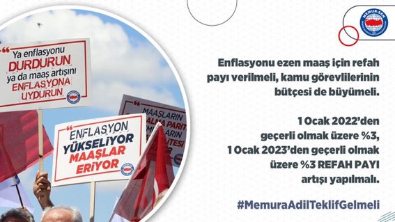 #MemuraAdilTeklifGelmeli