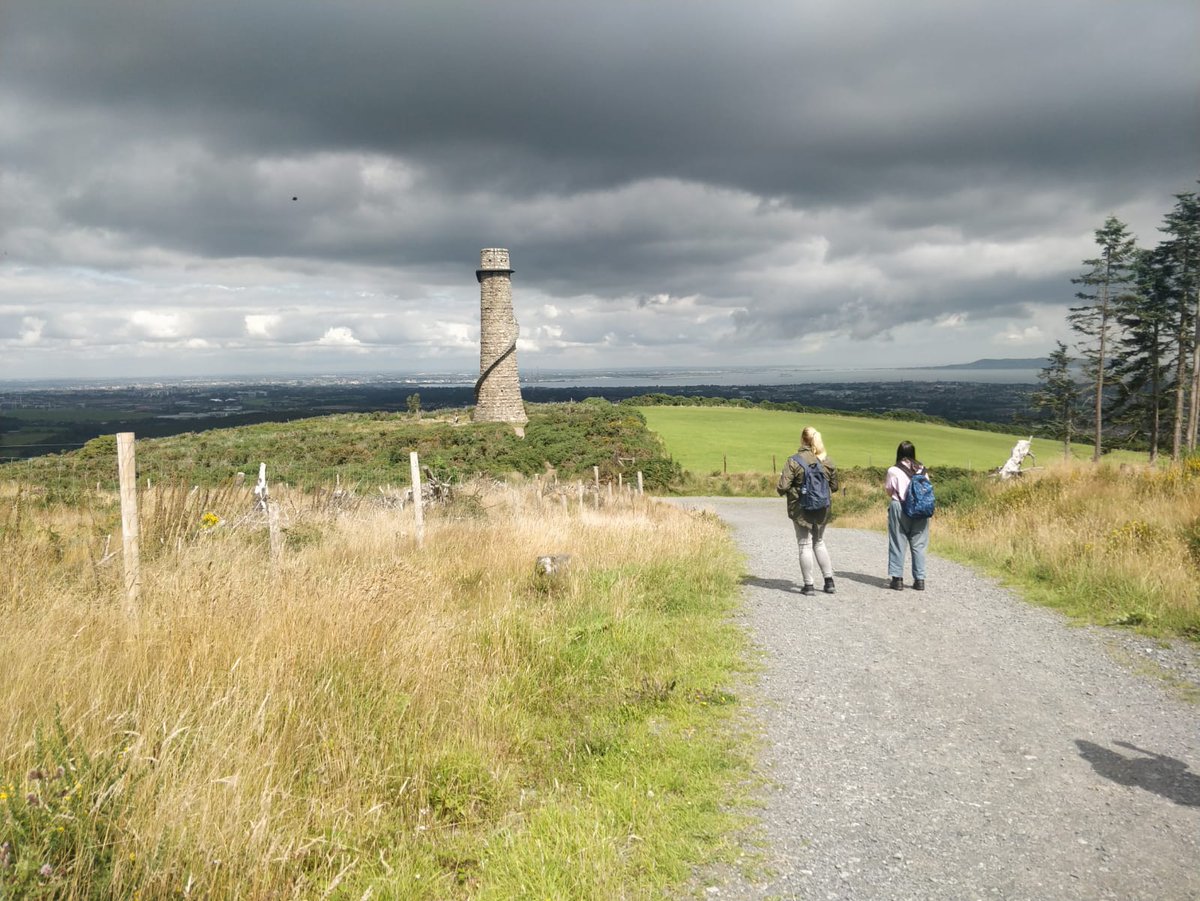 This week our Woodlands For Health group were up in Carrickgollogan to visit the Lead Mines Chimney and its beautiful views of the landscape. #HEROutdoorsWeek #FindYourOutdoors