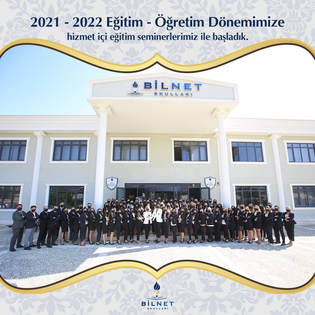 bilnetdenizli's tweet photo. Bilnet Okulları olarak 2021-2022 Eğitim-Öğretim Dönemimize hizmet içi eğitim seminerlerimiz ile başladık. Tüm öğretmenlerimizin katıldığı kahvaltı organizasyonumuzu, büyük bir coşkuyla Türkiye’nin dört bir yanındaki kampüslerimizde eş zamanlı gerçekleştirdik.

#BilnetOkulları https://t.co/KLcuL5r86F