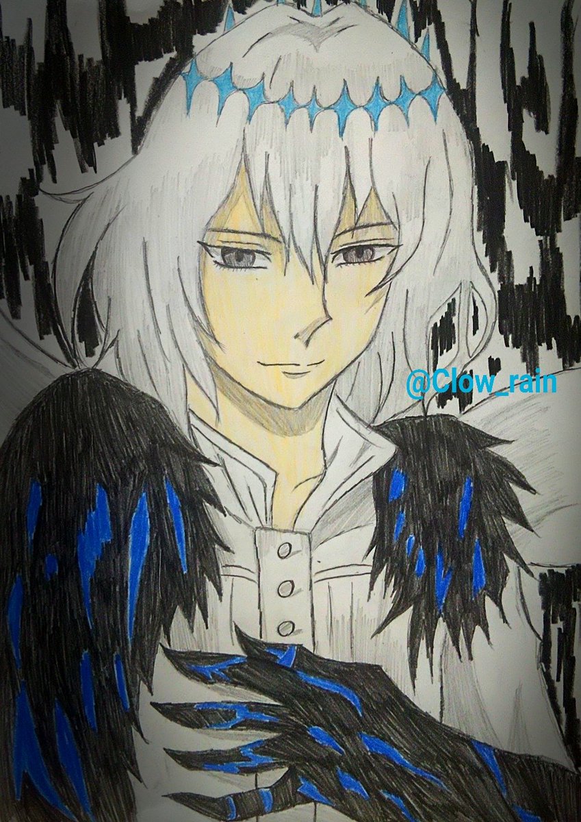 レイン 公式からネタバレ解禁されたら絶対描きたかった Fgoファンアート 念の為ネタバレ注意 あの姿のオベロン Fgo Fgo6周年