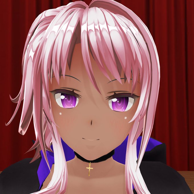 フェイスの種類で眼球に対するハイライトの位置ちょっと変わるんだなぁって 