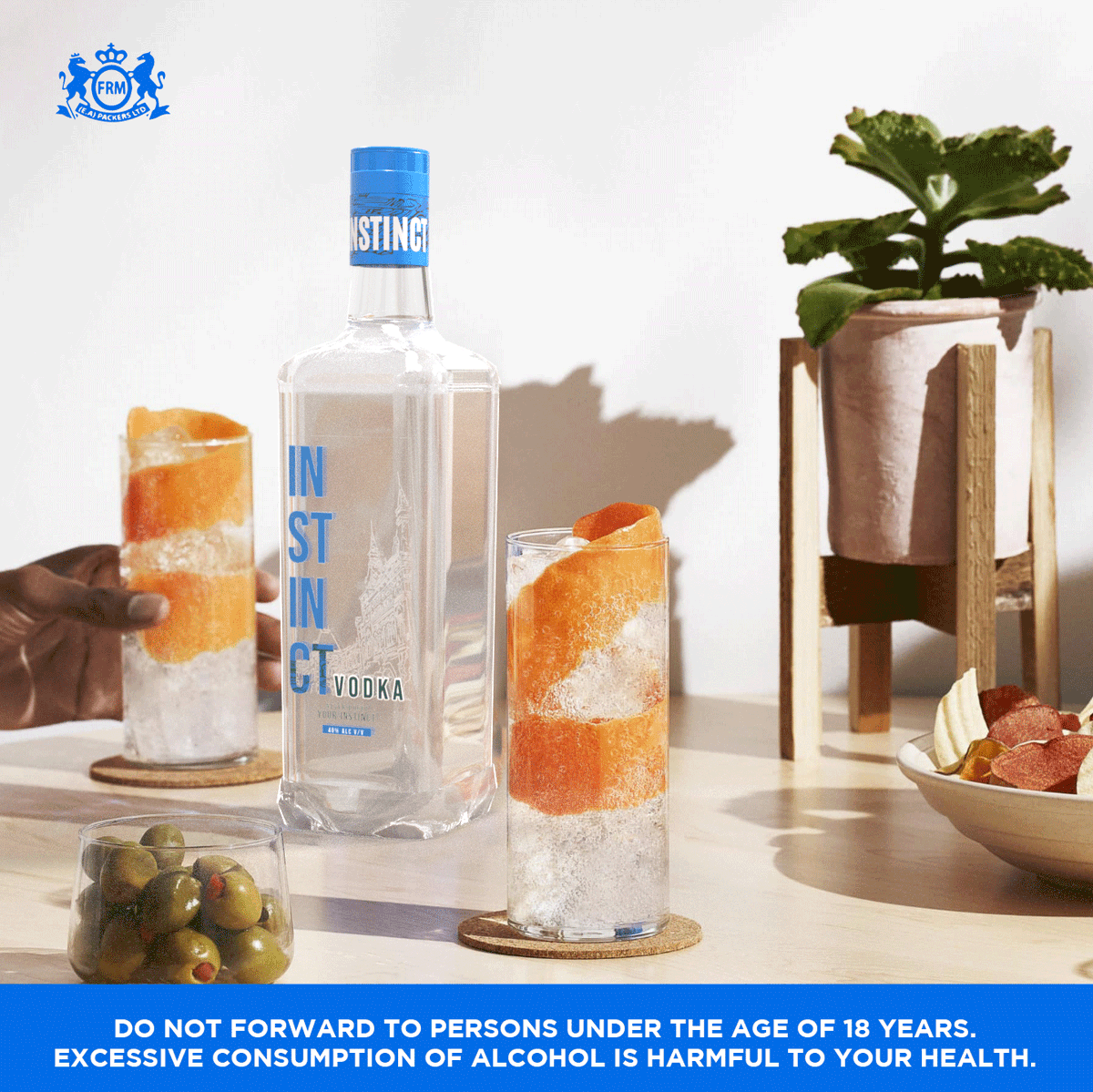 InstinctVodka's tweet photo. Introducing the newest Vodka in town! An exquisite and premium offering! A vodka of it own! 
Your will never doubt it! # InstinctVodka 🥂 https://t.co/XsPbZBvCv3