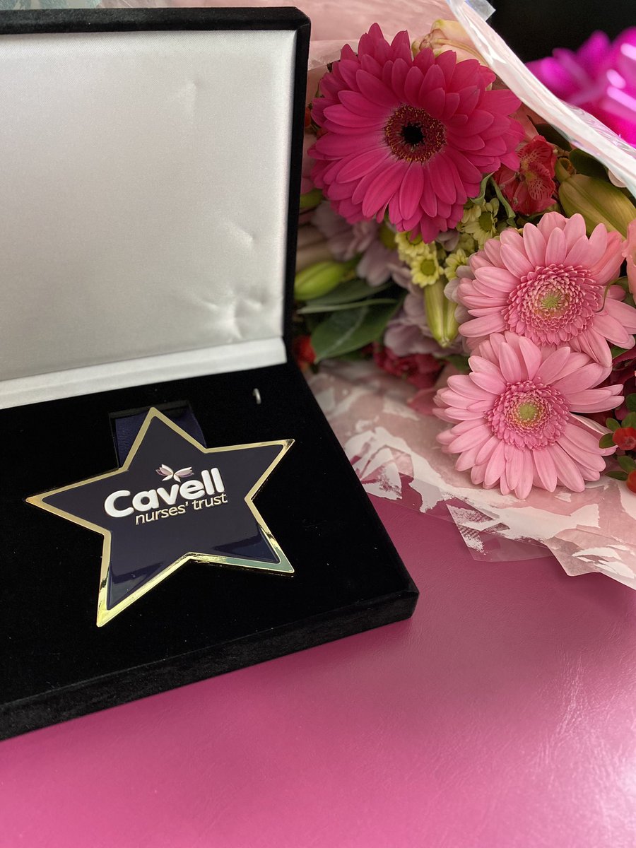 Lovely to receive this today from @UHL_Team_SM 💗 thank you! Certainly cheered me up after a few challenging weeks! Im not that bad after all! 🤭💗 #meaningfulrecognition #cavellstar