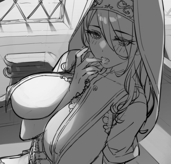 この前デザインしたシスターさん…
ちらりっ 