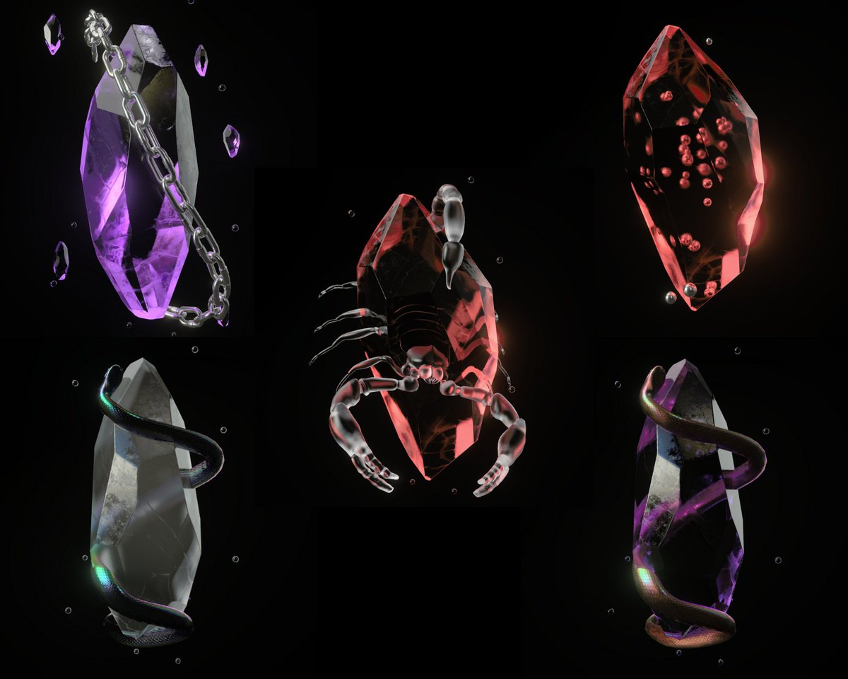 A bit late but I'd be remiss if I didn't share the beautiful #FVCKCRYSTALS I was able to get from <a href="/fvckrender/">FVCKRENDER</a>. 

Waiting to see what these unlock in the <a href="/fvckrenderverse/">Fvckrenderverse</a> 👀

HODL Fvckrender or he'll make you regret your paper hands. Count on it.

#NFTs #nftcollector