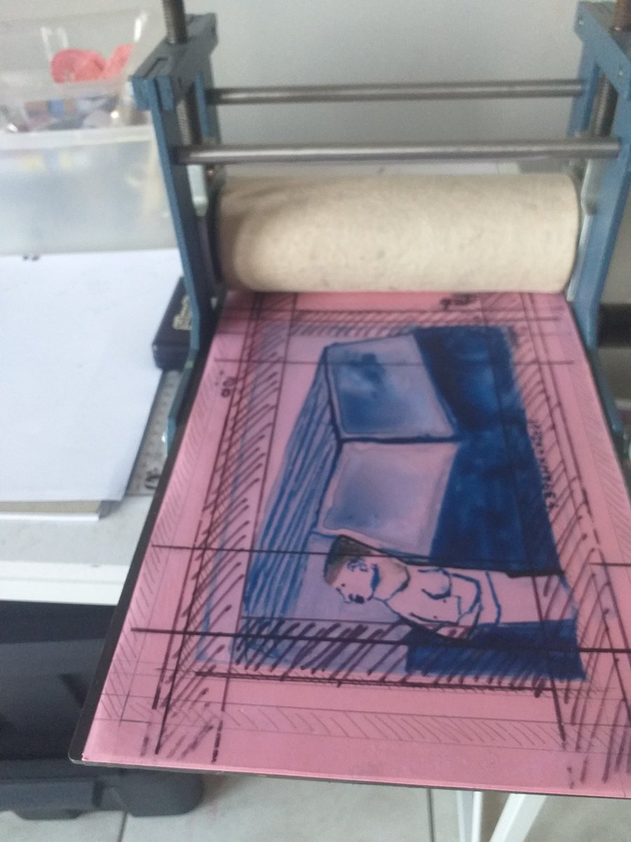 monotypebabe's tweet photo. Just last week when I was printing this series https://t.co/1pY5uIqTrD
