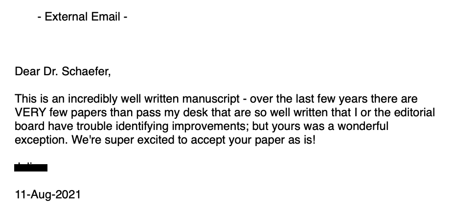Guys - stop it, go on now...its all too much....

Another day, another Editorial decision...<a href="/DerSeb81/">Sebastian Schäfer</a> 

Coming out soon: "Critical conditions for studying Interleukin-11 signalling in vitro and avoiding experimental artefacts"

😃