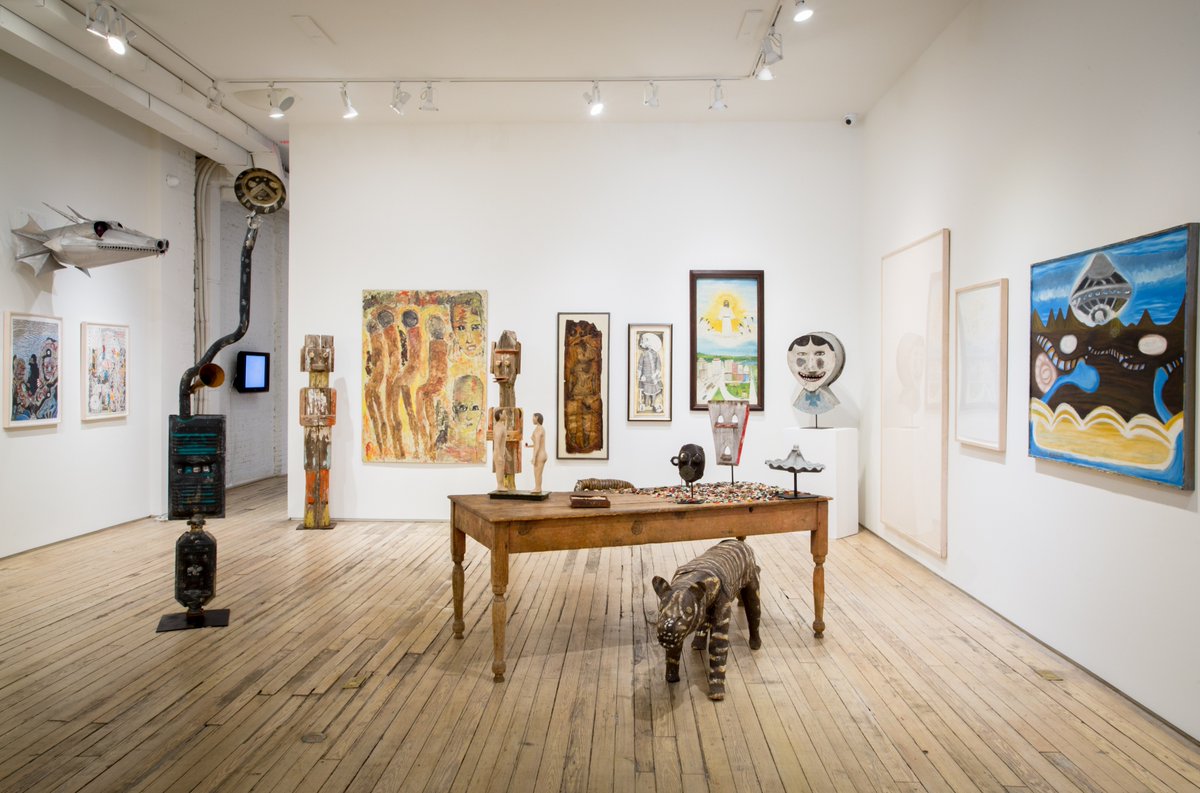 RawVisionMag's tweet photo. Until this Friday August 13 at #AndrewEdlinGallery, New York, "Nexus Singularity Takeover" features works from the collection of #AarneAnton.
https://t.co/3POPzcJDfR
Image courtesy #AndrewEdlin Gallery
#outsiderart #selftaughtart #artinnewyork #artinnyc #americanprimitive https://t.co/lPdlHSviEB