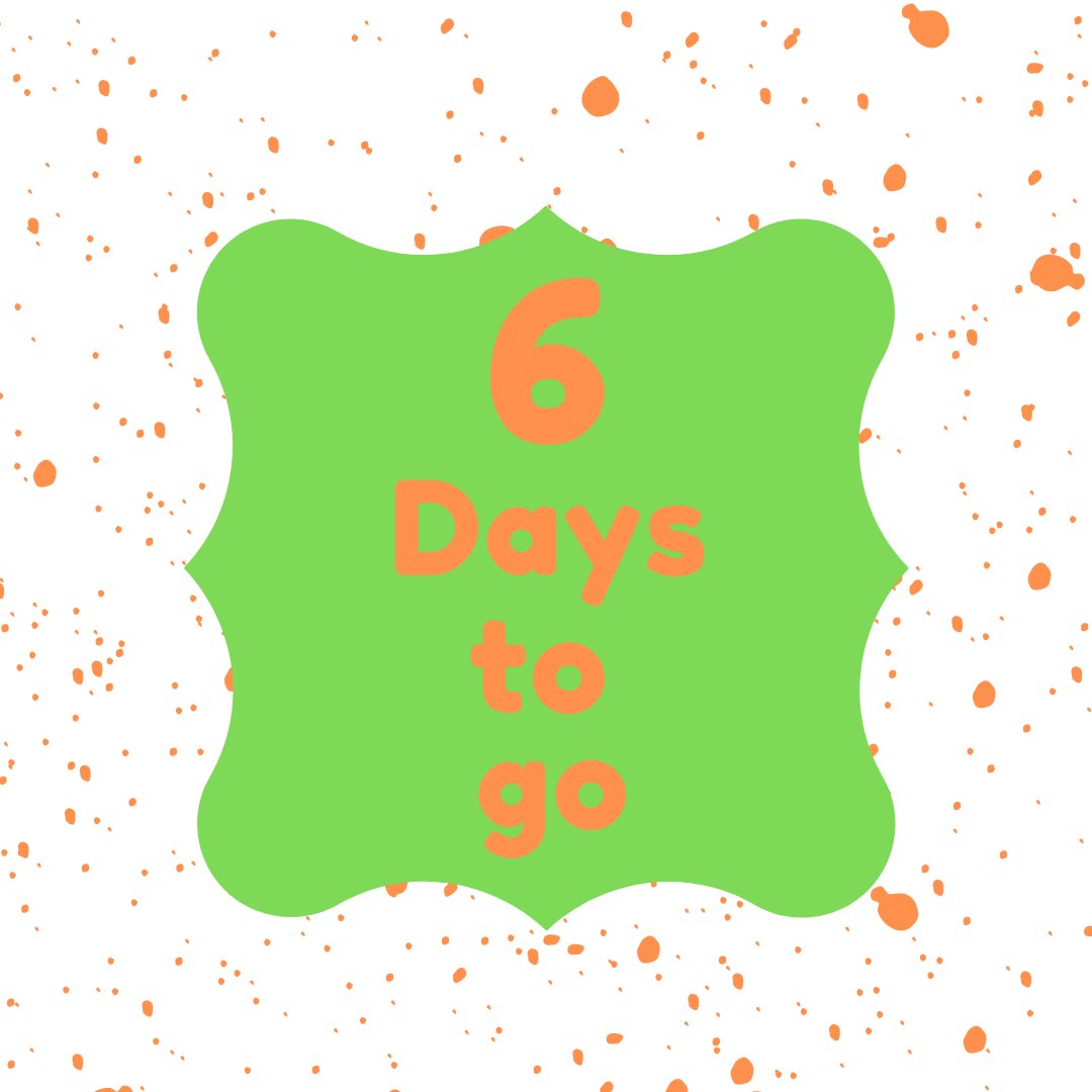 6 days until our Back to School Drive! #backtoschool