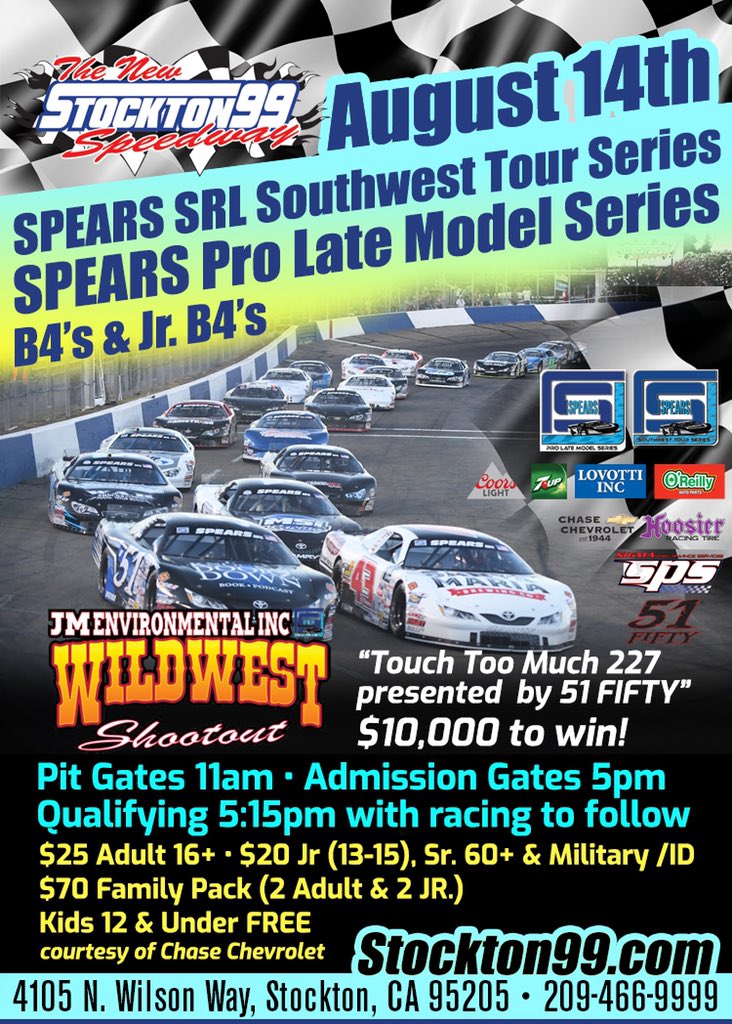 Best show around is coming to town! 
Stockton99.com