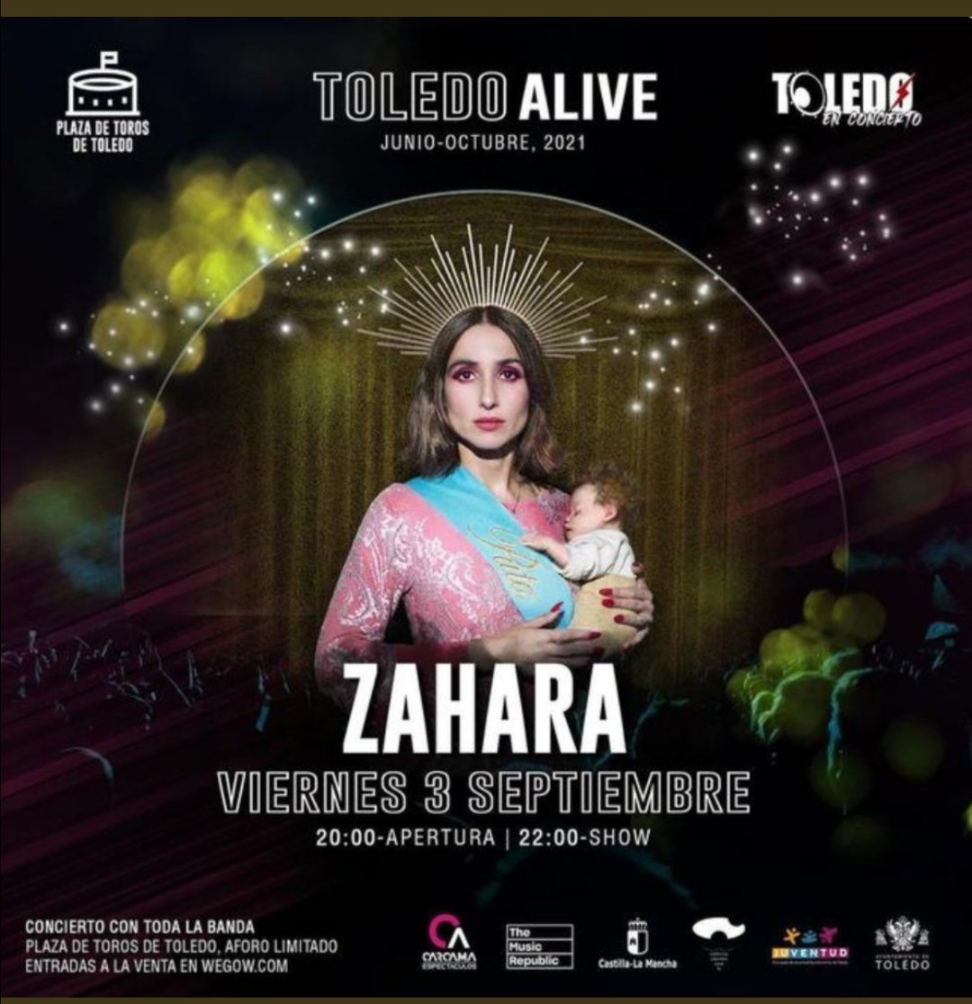 Sí, yo, la madre de Zahara, orgullosa de su trabajo y de su talento creativo y musical.
Y nada tiene de ofensivo la unión de madre, santa y puta.. Todo lo contrario, es uno de los motivos más reverentes en las religiones monoteístas.
Las tres culturas de Toledo.