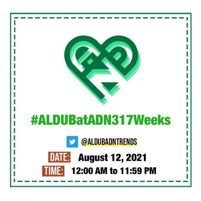 Isa na namang Huwebes ng paggunita kung paano at kailan tayo nagsimula. Nanatili tayo dito at patuloy na nagpapasalamat sa nabuong samahan nang dahil kay #MaineMendoza at #AldenRichards.

#ALDUBatADN317Weeks