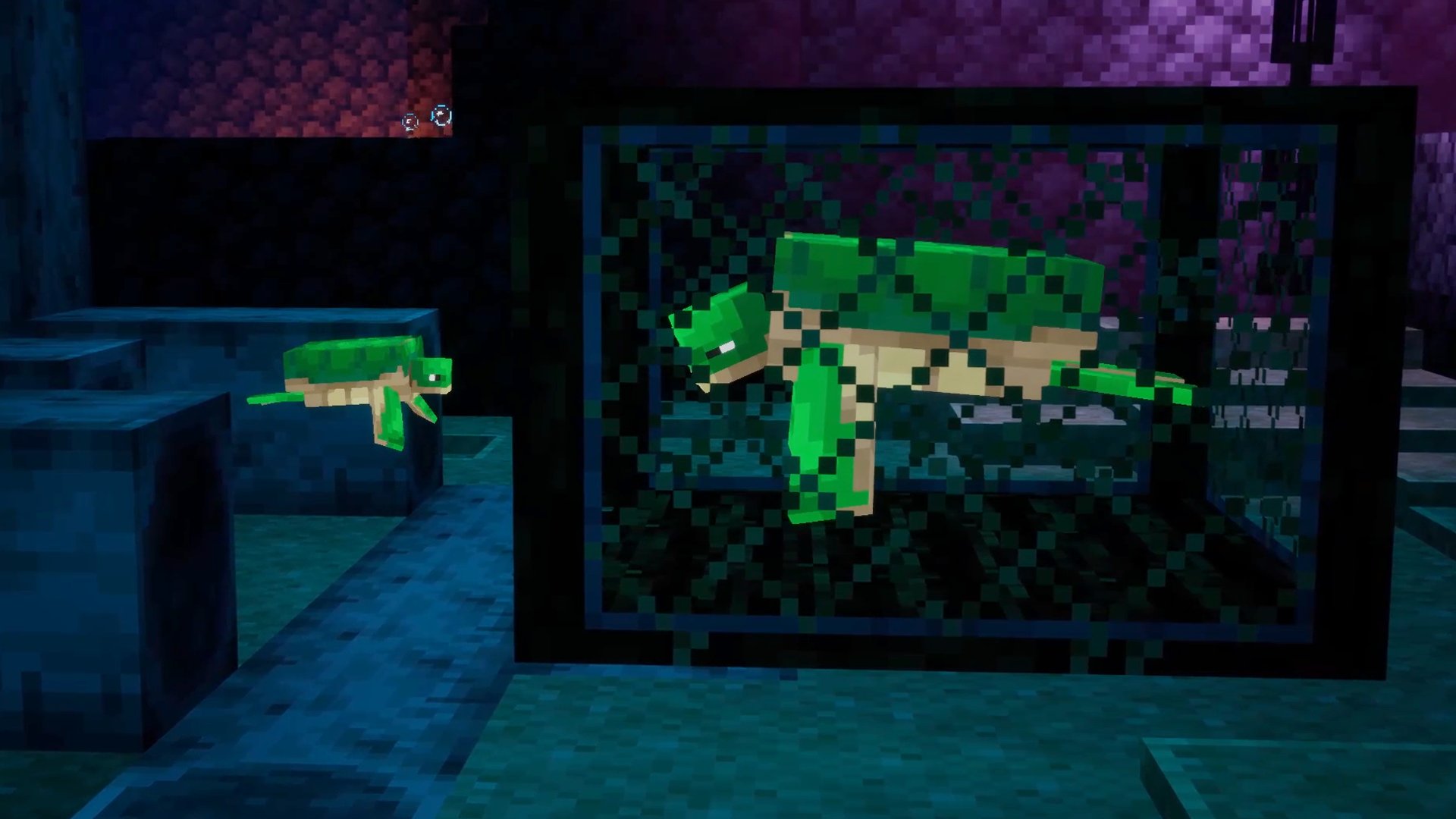 Minecraft Dungeons Definitely The Most Important Reason To Bring Your Baby Turtle Along As You Explore The Deep T Co Afyij9o9cs Twitter
