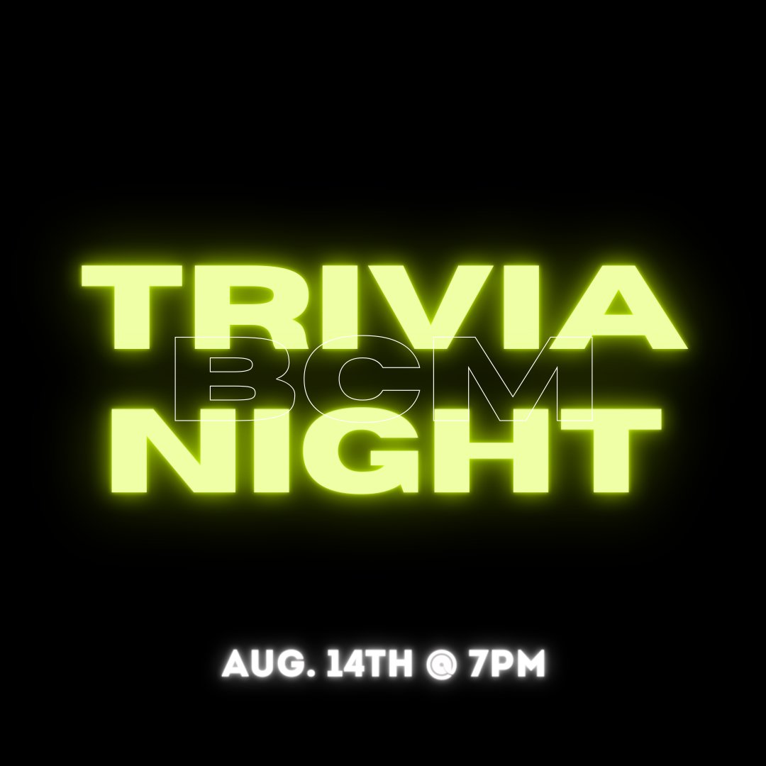 McNeeseBCM's tweet photo. LET'S GET TRIVIAL! 💬 This Saturday night, we will play a fun game of trivia and serve free pancakes 🥞. You won't want to miss it! https://t.co/xr0dJJ4pkA