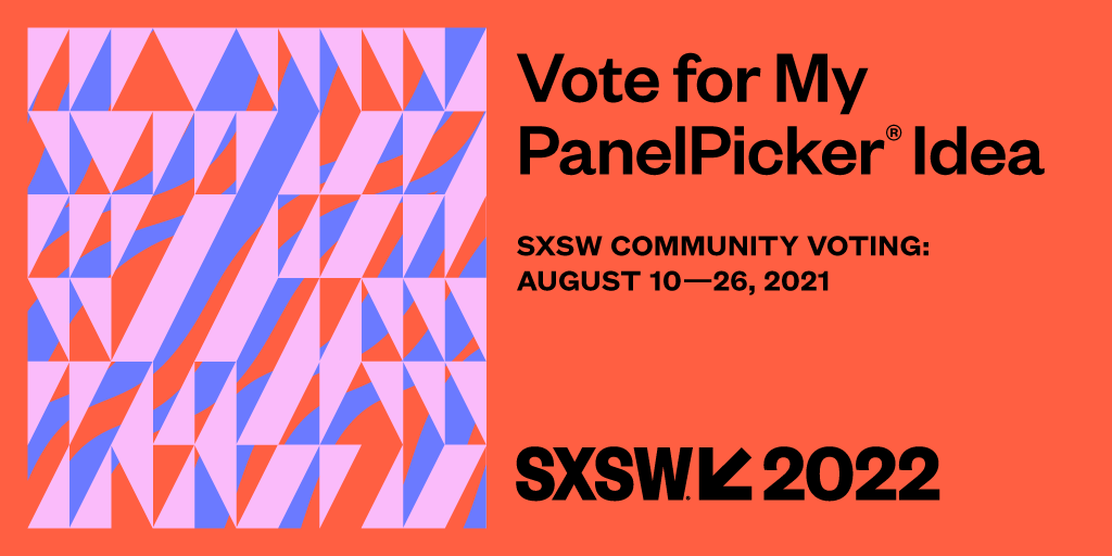 VidMob's tweet photo. 🗣 Exciting news! Community voting has opened for SXSW 2022 and VidMob is on the roster! If you want to join our session, “Race with the Machines: Intelligent Creative,” at @sxsw next spring, cast your vote today! —> https://t.co/21qqPc0qji https://t.co/9WzKiA9IPF