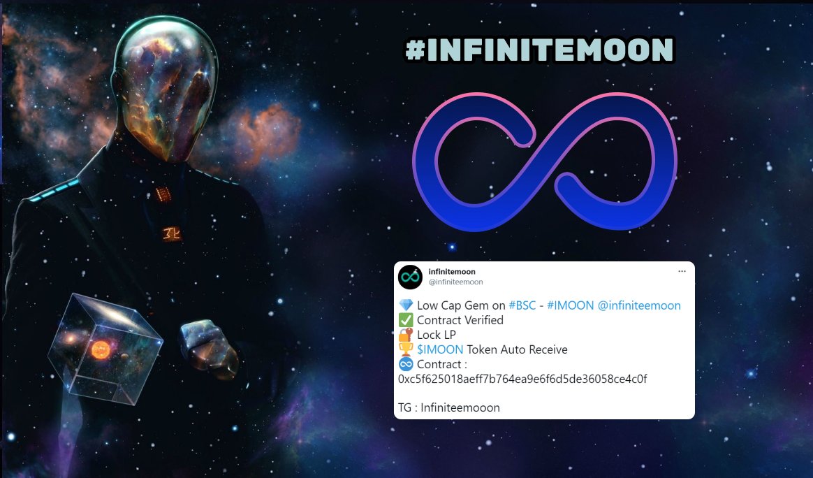 infiniteemoon's tweet photo. We are ready to go to the moon #INFINITEMOON

BUY: https://t.co/dWRFJdXdXd

$PDEX $DOT $ETH $ADA $XRP $DOGE $MATIC $VET $SOL $VRA $TRIAS $POLX $LUNA $UNI $NKN $ENJ $BNB $NEO $ZIL $CAKE  $HOT $ELON $UNI $REN $FKX $LTC $FIL $SHIB $CHSB $RVN https://t.co/3KCc1qZJqK