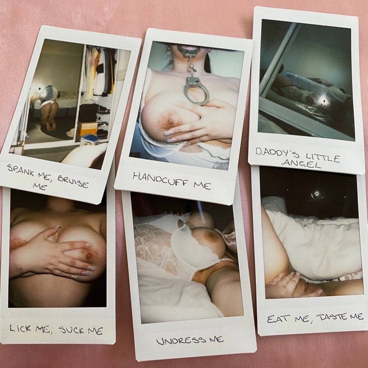 Who wants a copy of her lewd polaroids