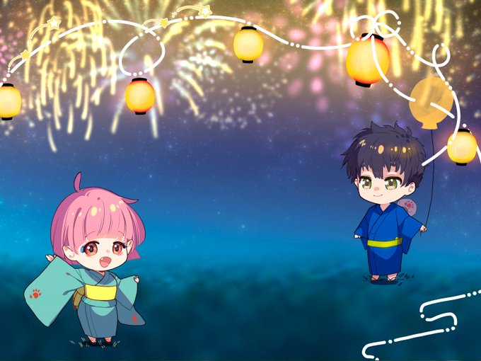 甚平のtwitterイラスト検索結果