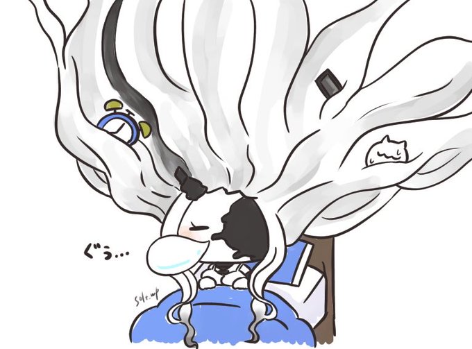 「鼻提灯 枕」のTwitter画像/イラスト(人気順)
